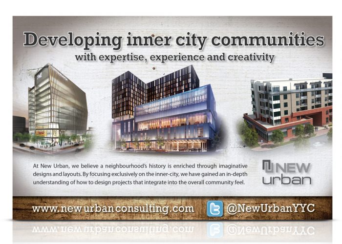 Image of a direct mail invite for real estate development