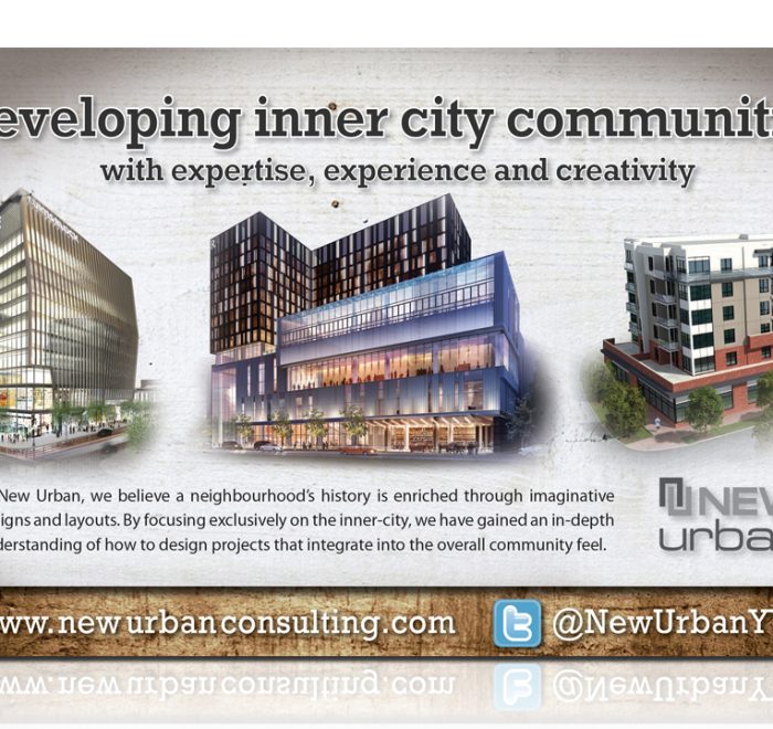 Image of a direct mail invite for real estate development
