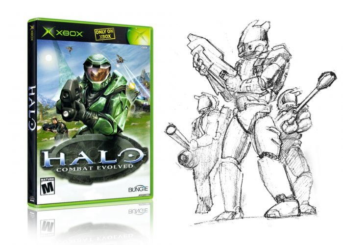 Image of Xbox Halo game packaging